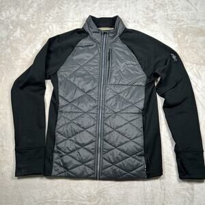 SmartWool SmartLoft Jacket Black Hybrid Insulated Puff Men's Size Small